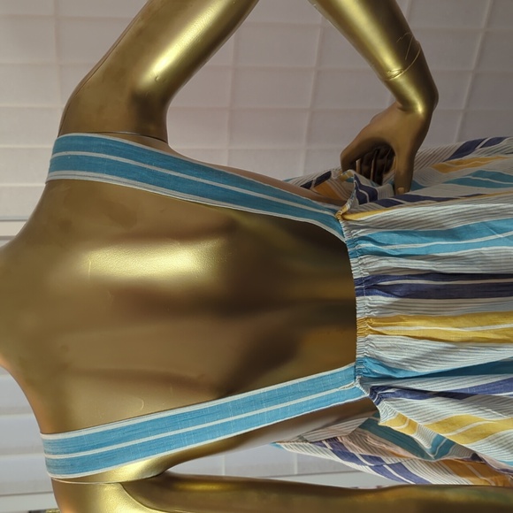 NWOT Anthropologie Awning Striped Maxi Dress - Picture 6 of 6